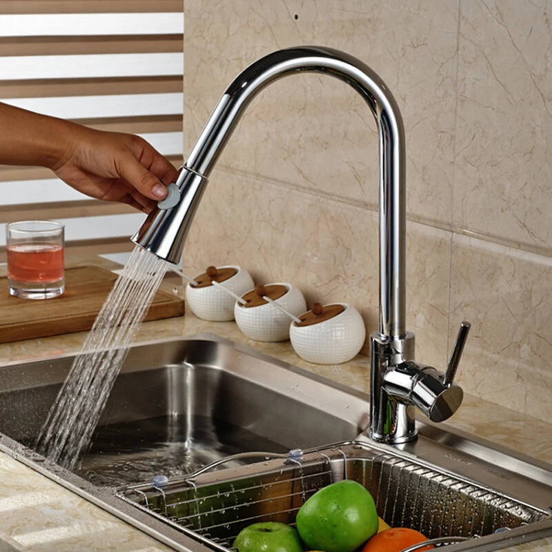 Chrome-Finish-Pull-Out-Sprayer-Head-Kitchen-Sink-Faucet-Single-Handle-Mixer-Taps-Kitchen-Faucet-Taps (1)