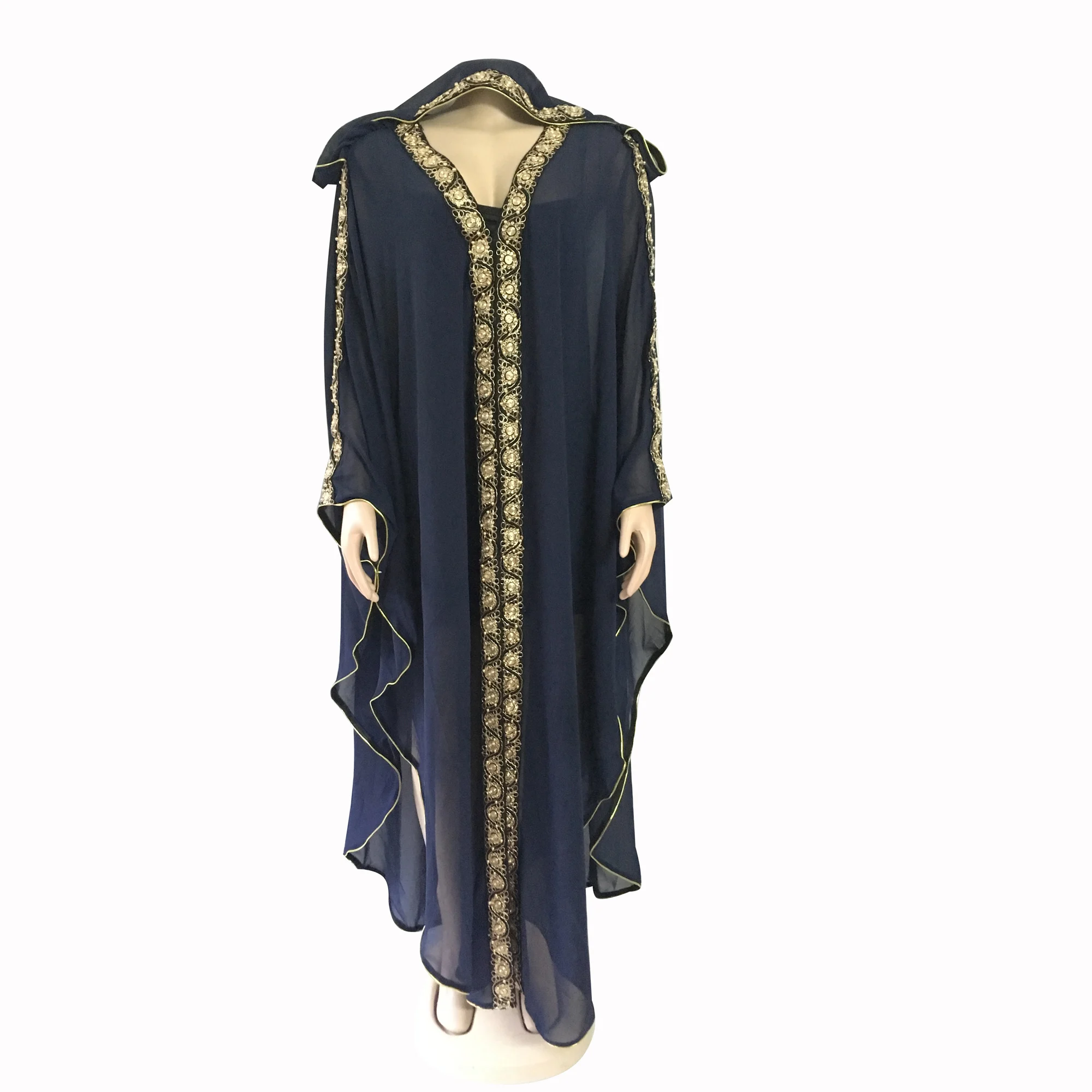 Tilapia горячая Распродажа летнее шифоновое платье с капюшоном размера плюс, черное платье с разрезом, эластичная внутренняя одежда