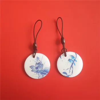 

125Khz Writable EM4305 RFID Key Tags Keyfobs Token Keychain for access control