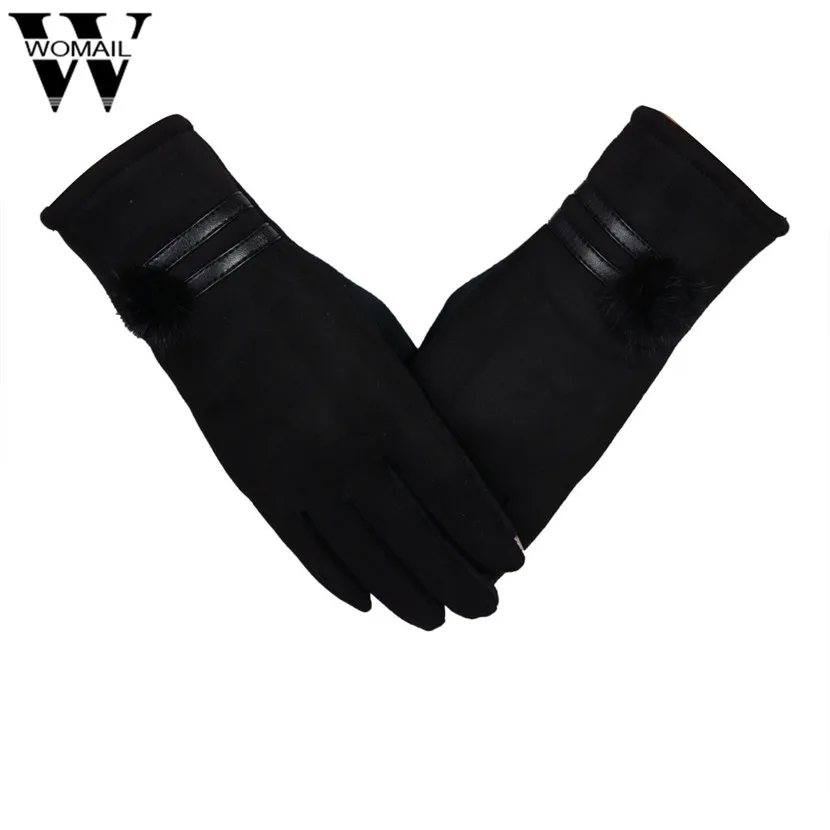 Womail 2018 Новая мода хлопок женский Перчатки Для женщин варежки высокое качество Перчатки зимние теплые мягкие наручные Перчатки 13 декабря