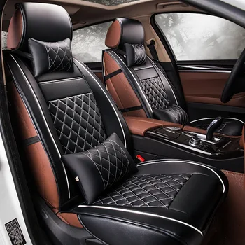 

DINGDIAN(front+rear)5Seats Universal Seat Cover fit SEAT Ibiza/Exeo/IBL/Toledo/ARONA/Ateca/IBX/ALTEA Car Accessories Car-styling