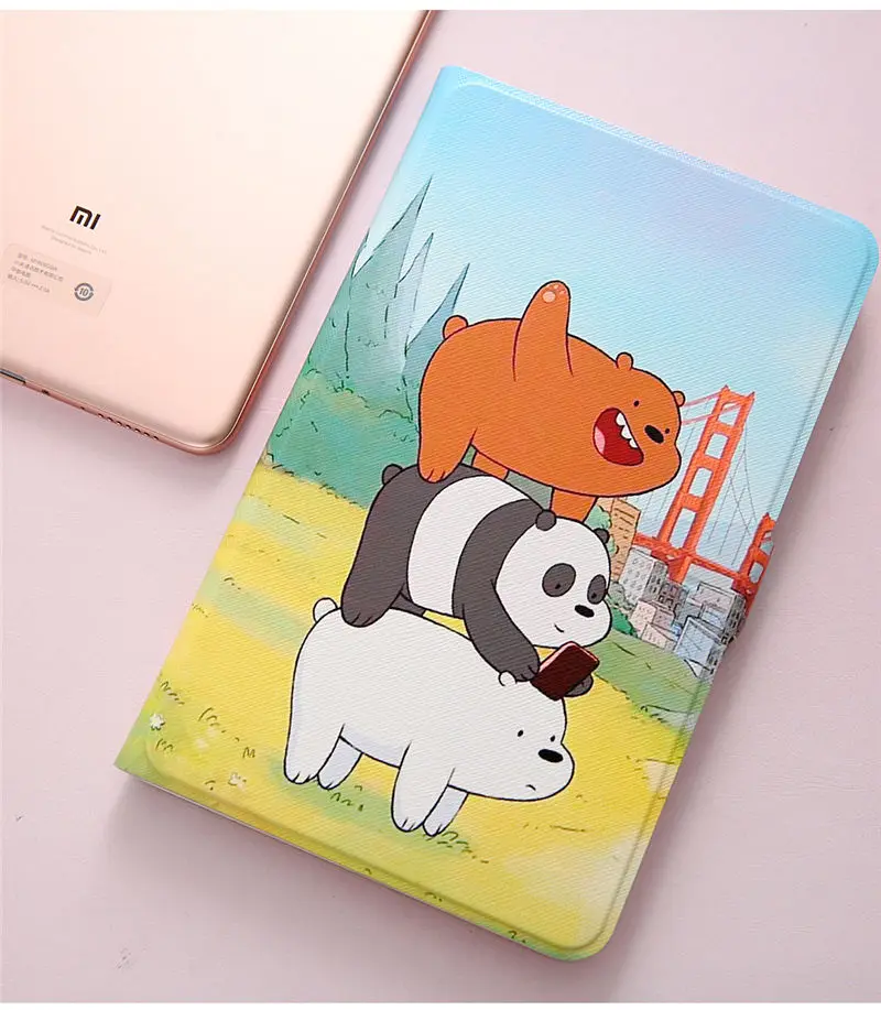 Умный Магнитный Тонкий чехол из искусственной кожи чехол для Xiao mi pad 4 Plus mi Pad 4 plus 10," чехол для планшета с подставкой+ подарок