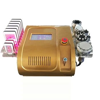 

2019 new 8in1 40K Cavitation Multipolar RF Vacuum lose weight rf laser slimming machine