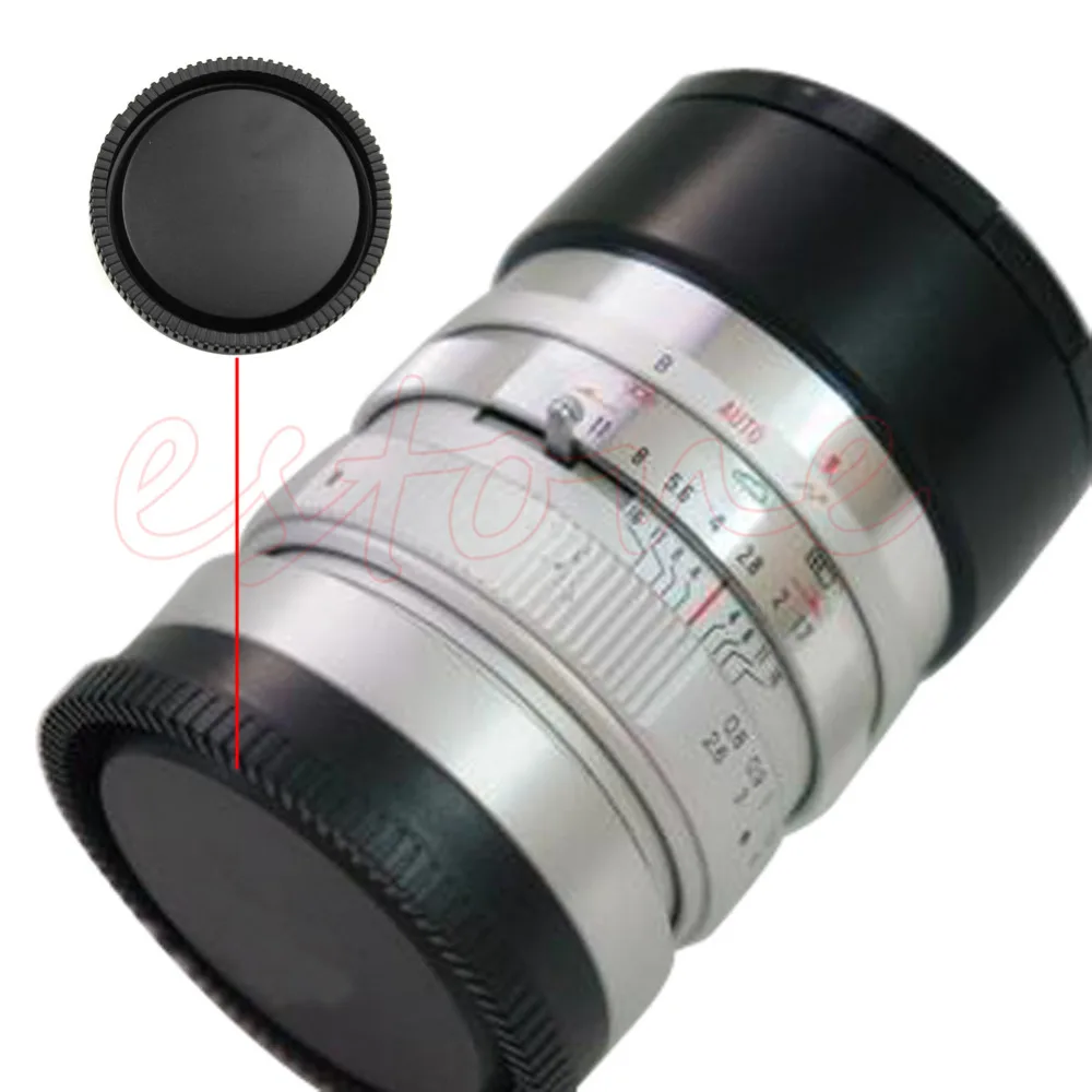 OOTDTY 1 шт. Задняя крышка объектива Крышка корпуса камеры для sony E-Mount NEX-3 NEX-5 черный