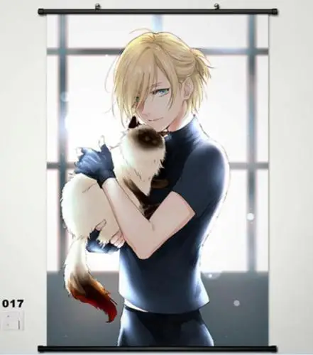 

Anime YURI!!! on ICE Victor Nikiforov Home Decor Poster Wall Scroll Japan 017