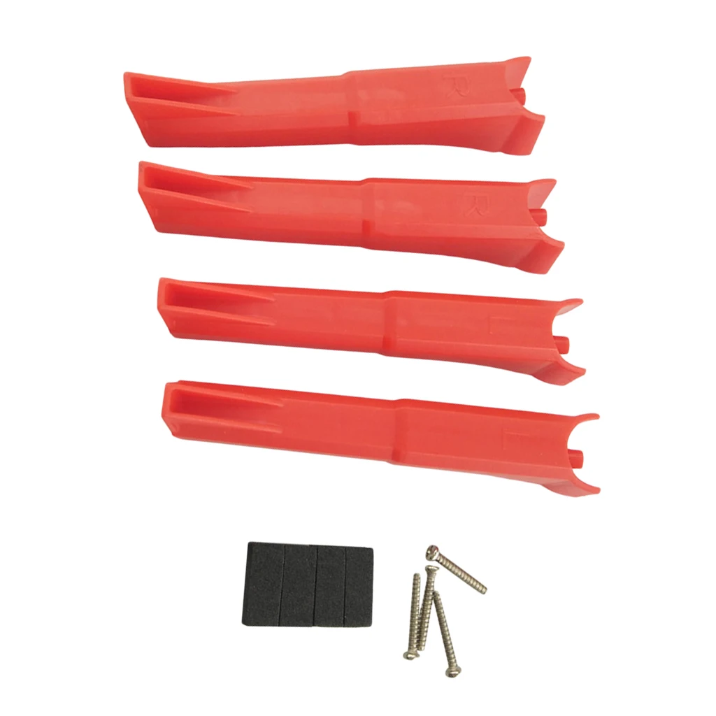 4Pcs/Pack Plastic Landing Gear Undercarriage Landing Skid for Hubsan H501S H501C X4 RC Drone Spare Parts Replacement