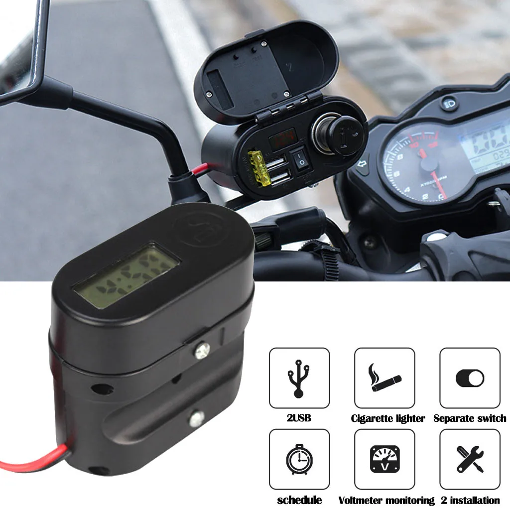 

12V Car Motorcycle Full Automatic Car Battery Charger Intelligent for Auto Motorcycle Lead-Acid Batteries Charging moto