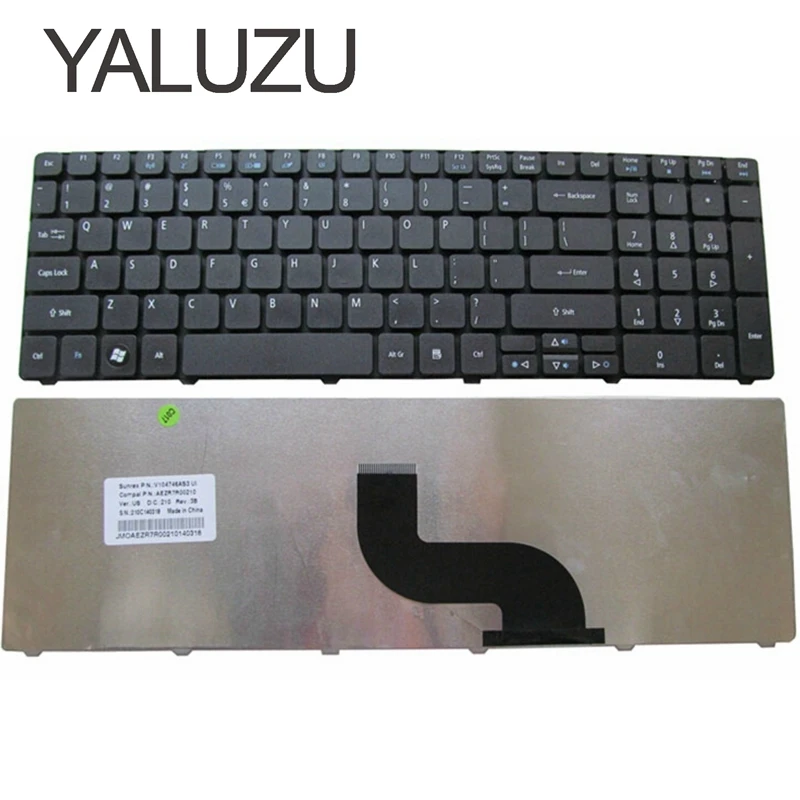 YALUZU English keyboard For Packard Bell NE71B Q5WTC Z5WT1 V5WT2 Q5WV1 ...
