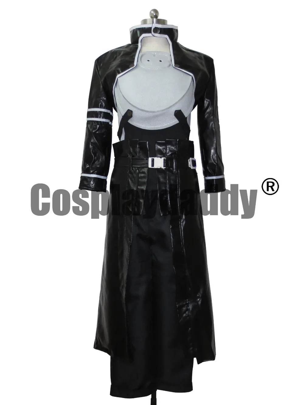 

Sword Art Online Kirito Cosplay Costume Uniform Suit Outfit Gun Gale SAO/GGO Set