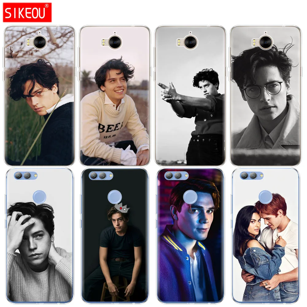 

Silicone phone Cover Case for huawei Y3 Y6 Y5 2 II 2017 nova 2s 2 LITE plus American TV Riverdale Cole Sprouse