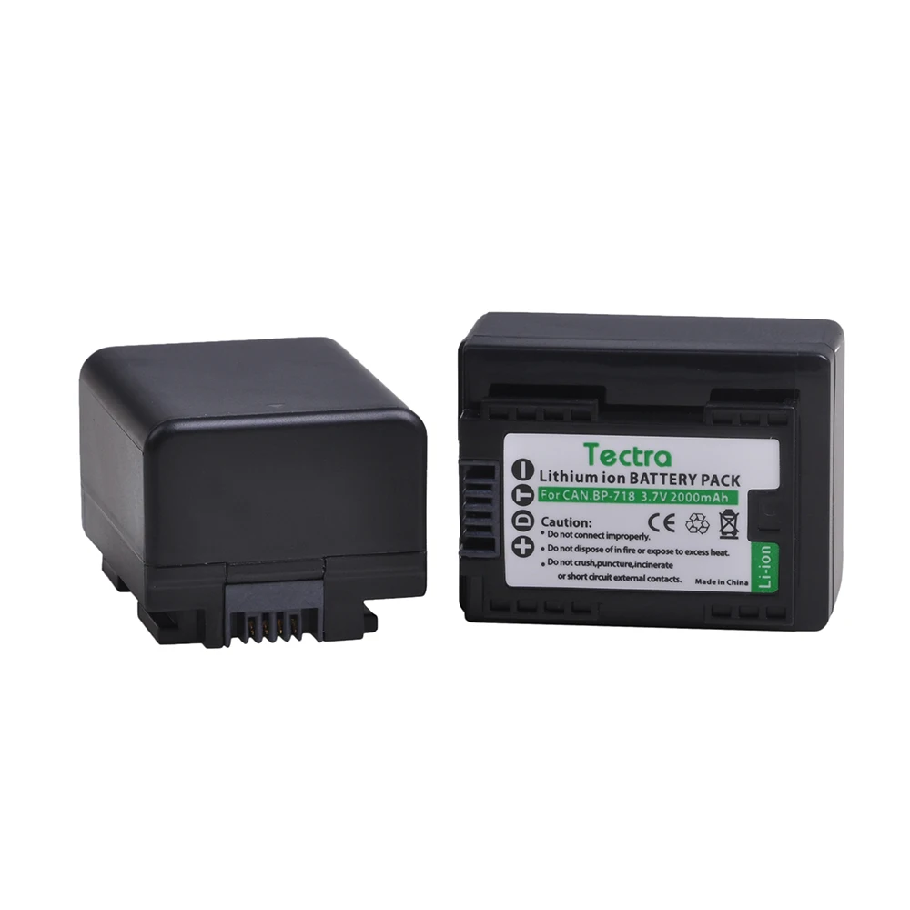 Аккумулятор для фотокамеры Canon VIXIA HF M50 M500 M52 R300 R32 R40 R42 R50 R52 R500 LEGRIA R86 BP718 аккумулятор
