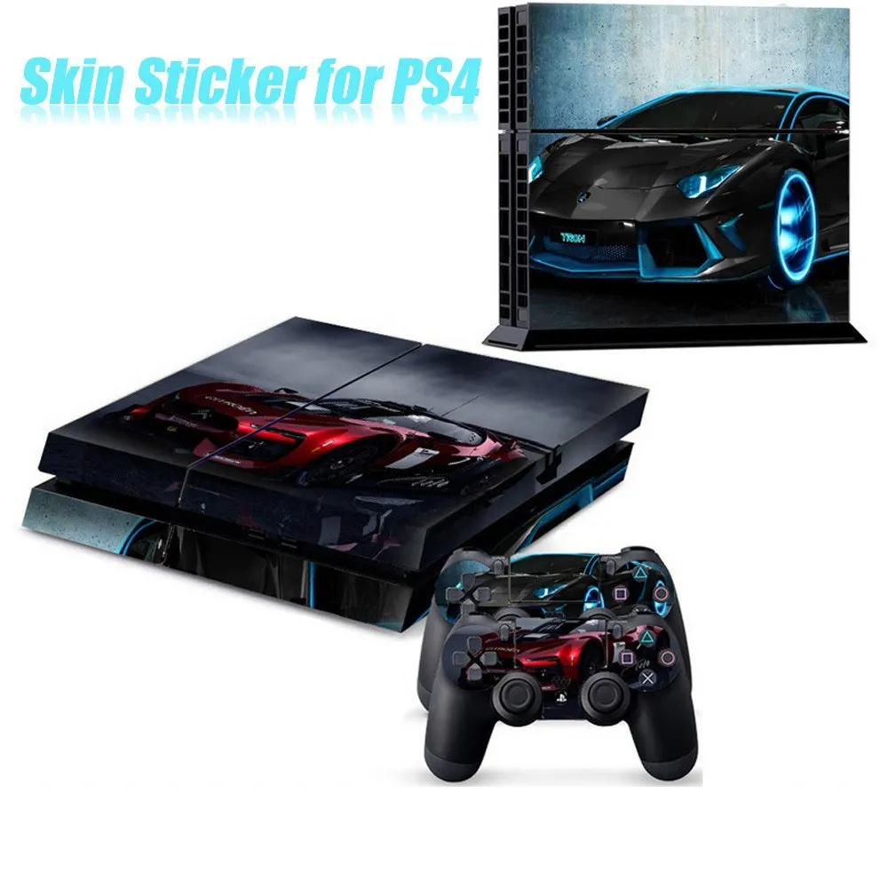 Для PS4 игровой консоли кожи Стикеры винил Игровые приставки и 2 контроллеры шкуры