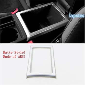 

Lapetus Front Central Control Container Storage Box Decoration Frame Cover Trim Fit For Audi Q3 2019 2020 Carbon Fiber ABS