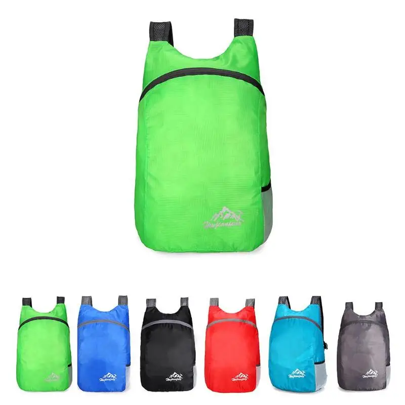 

20L Rucksack Lightweight Nylon Foldable Backpack Waterproof Backpack Folding bag Ultralight Outdoor Pack for Women Men Hiking
