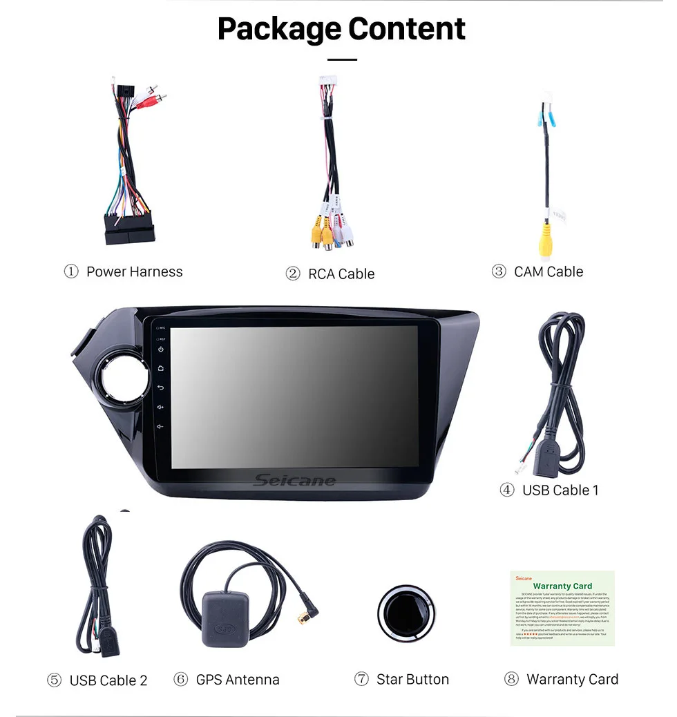 Excellent Seicane 9" Touchscreen Radio GPS Navigation Android 8.1 2din Mirror Link Stereo for 2011 2012-2015 KIA K2 with Bluetooth WIFI 18 Excellent Seicane 9" Touchscreen Radio GPS Navigation Android 8.1 2din Mirror Link Stereo for 2011 2012-2015 KIA K2 with Bluetooth WIFI 18