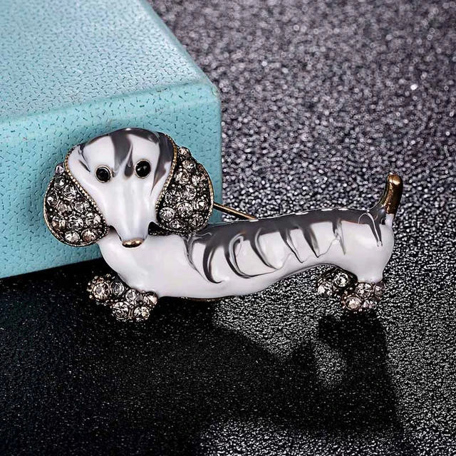 Brooches for Women Vintage High End Brooch Fashion Personality Dog Brooch  Animal Brooch Brooches in Jewelry