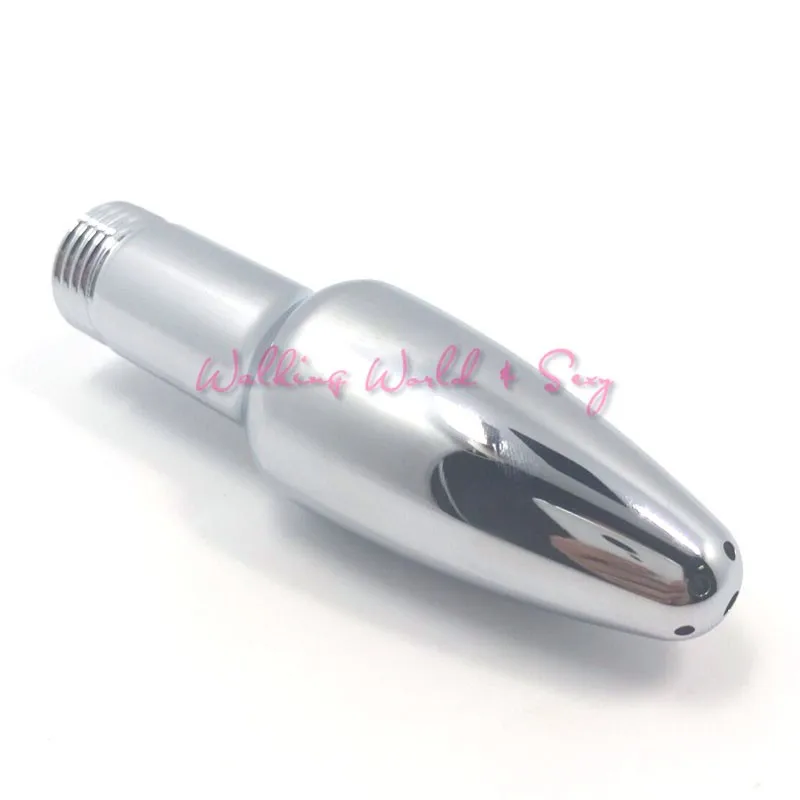 Mini Aluminum Enema Shower Head Bathroom Rectal Syringe Vaginal Anal Cleaner Colonic Douche System Sex Products For Women Men (4)