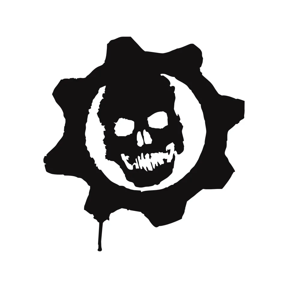 Anycuros Gears Of War Vinyl Car Styling Car Sticker 15.9cm17cm  (5)