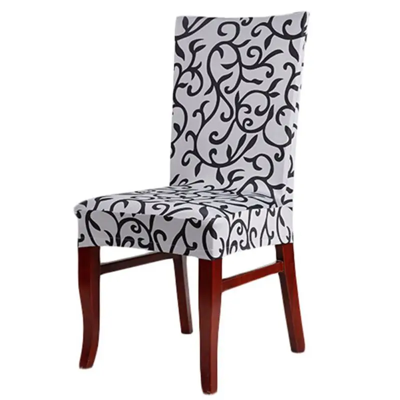 

Super Fit Stretch Removable Washable Dining Chair Cover Protector Dining Room Ceremony Seat Slipcover