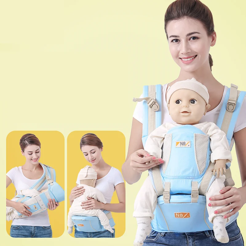 

Ergonomic Front Facing Infant Kangaroo Bag For 0-36 Months,Breathable Multifunction Baby Sling&Carrying Belt,Baby Wrap Backpack