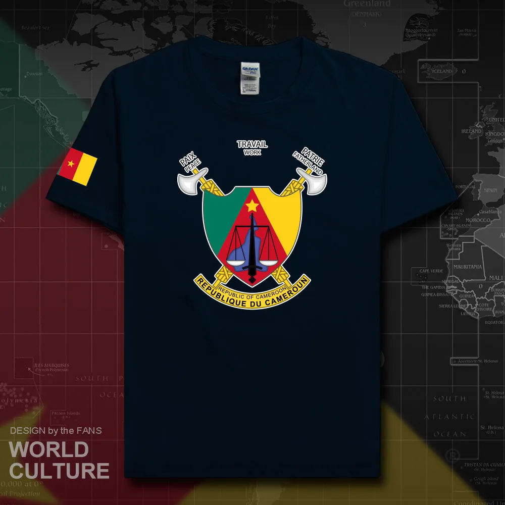 

Cameroon men t shirt fashion 2018 jersey nation team 100% cotton t-shirt clothing country sporting CMR Cameroun Cameroonian 20