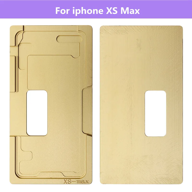 Передняя стеклянная/w рамка lcd позиционная Форма для iphone 6 6S 6P 6SP 8 8P X XS XR XS MAX Выравнивание Плесень расположение формы для iphone X XS