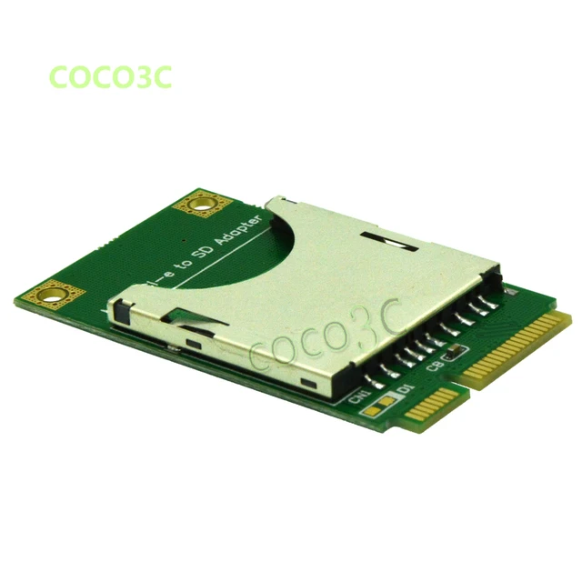 Mini PCIe to SD SDHC SDXC Card Memory Card reader mPCIe to MMC adapter