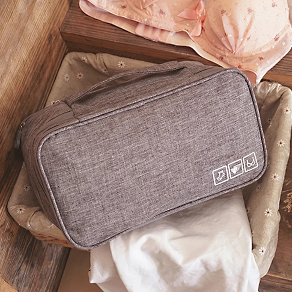 Drawer Organizers Briefs Underwear Cloth Case Travel Dividers Portable Box Solid Accessories Wardrobe Bra Storage Bag Socks