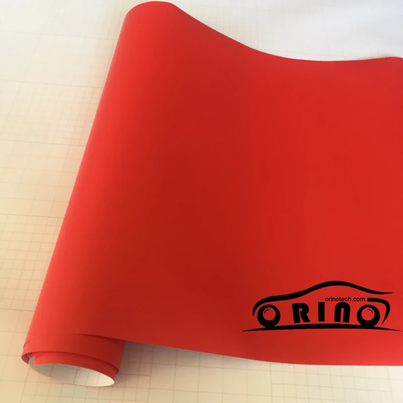 Matte Red Vinyl Wrap-2