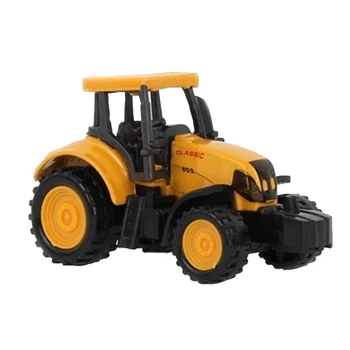 

mini Diecast Plastic Construction Vehicle Engineering Cars Excavator Model toys for children boys gift car children toy car