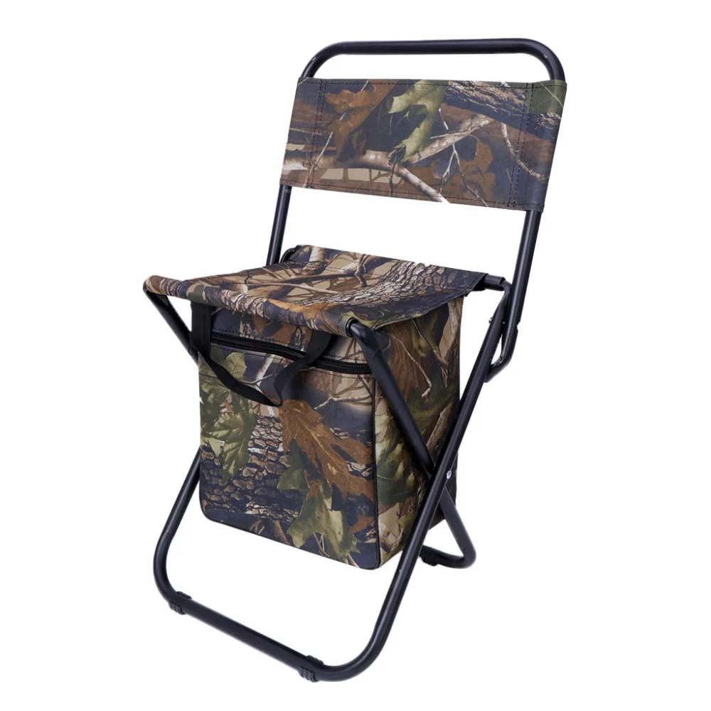 

Fishing Chair Folding Waterproof Camping Outdoor Multi Functional With Backpack