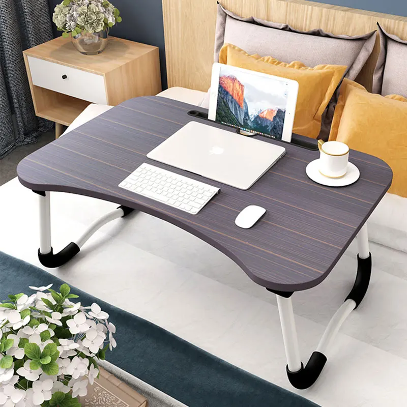 

Bed Small Table Foldable Laptop Lazy To Do Table Student Bedroom Study Desk Dormitory Artifact