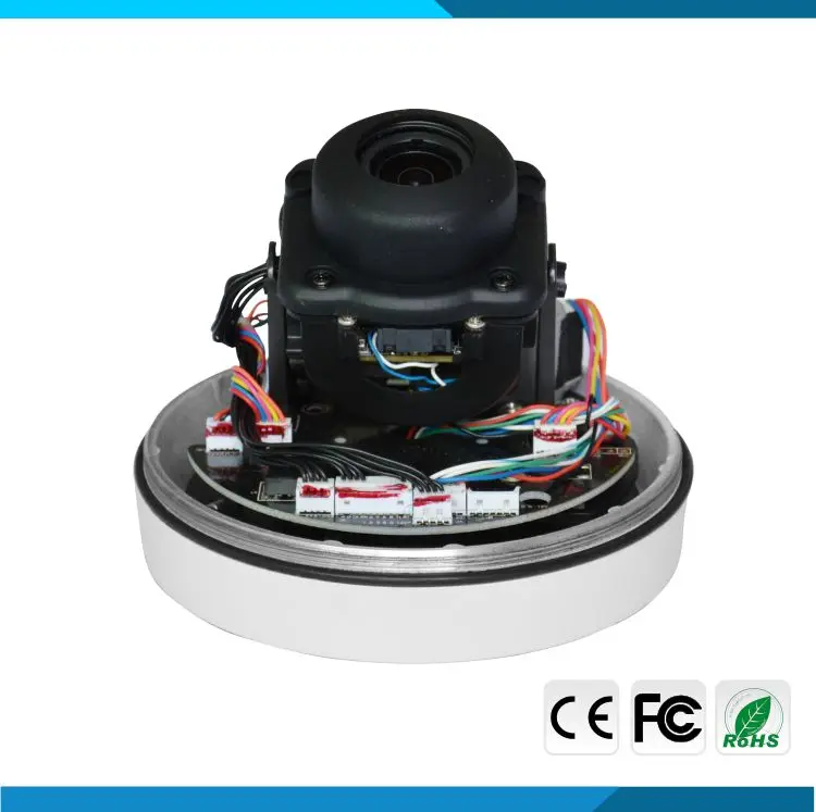 2 5 дюймовая 1080P IP PTZ H.264 Мини камера с автофокусом 3 кратное увеличение