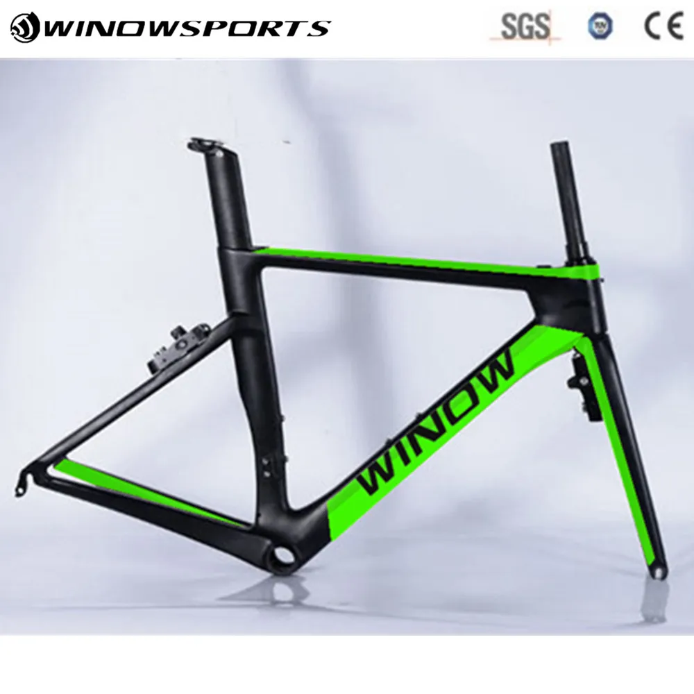 

2018 Winow NEW Design Carbon Road Bike Frame 700C high quality ultra carbon fiber bike frame carbon frame cycling race frame