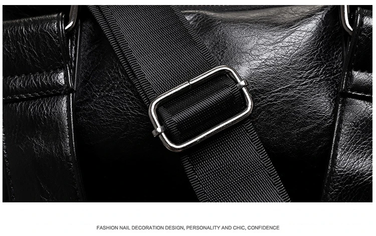 2018 Новое поступление кожаные дорожные сумки для Для мужчин большой Ёмкость Портативный мужской сумки на плечо Для Мужчин's Сумки Винтаж