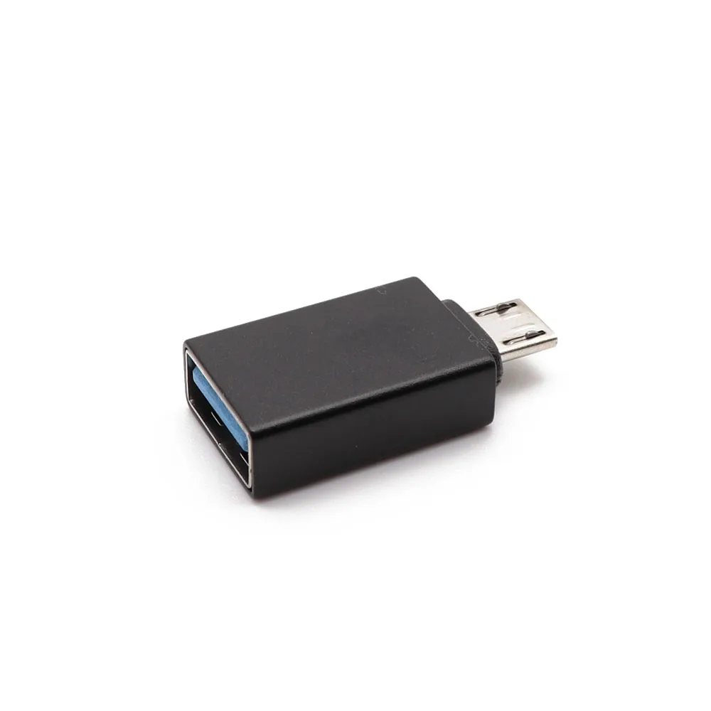 OTG Micro USB адаптер OTG Micro USB к USB 3,0 конвертер кабель для передачи данных для телефона Android Мини адаптер для samsung для Xiaomi - Цвет: Black