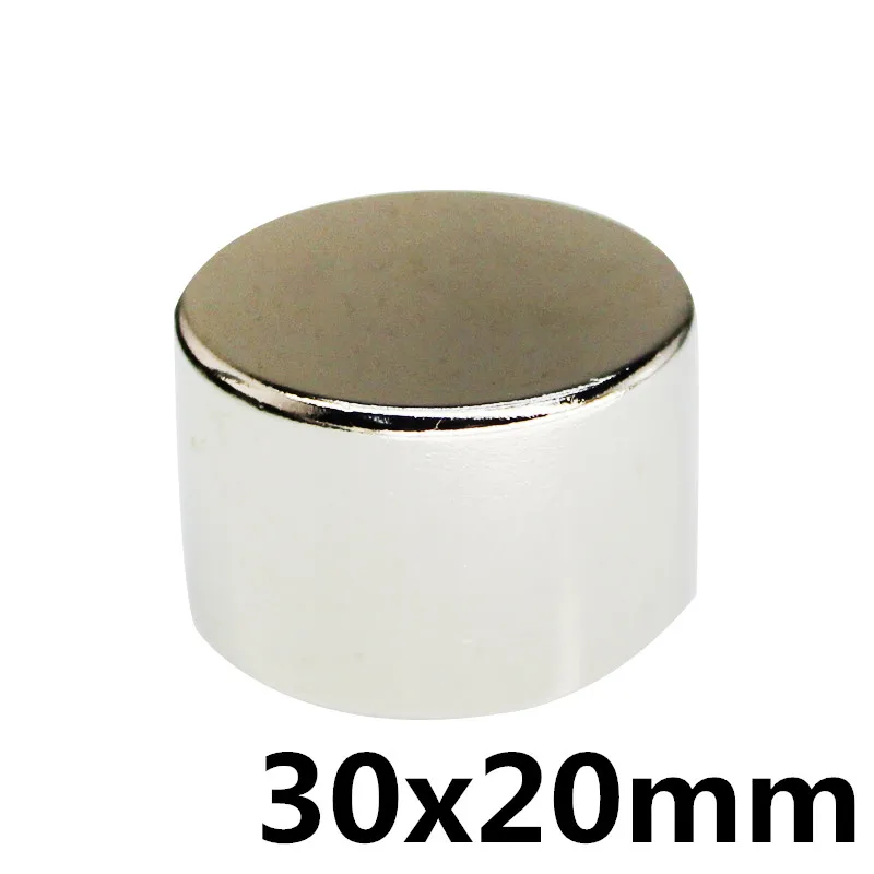

1pcs 30*20 mm super powerful Dia 30mm x 20mm neodymium magnet 30x20 disc magnet rare earth NdFeB N35 magnets