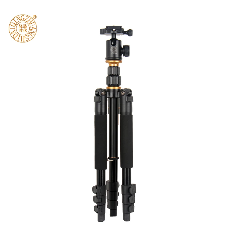 

55.5" portable Q570 professional camera tripod monopod photographic tripod with ball head factory direct with wholesale price