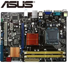 Материнская плата Asus P5KPL-AM SE для настольных ПК G31 с разъемом LGA для 775 ядер Pentium Celeron DDR2 4G u ATX BIOS оригинальная б/у материнская плата