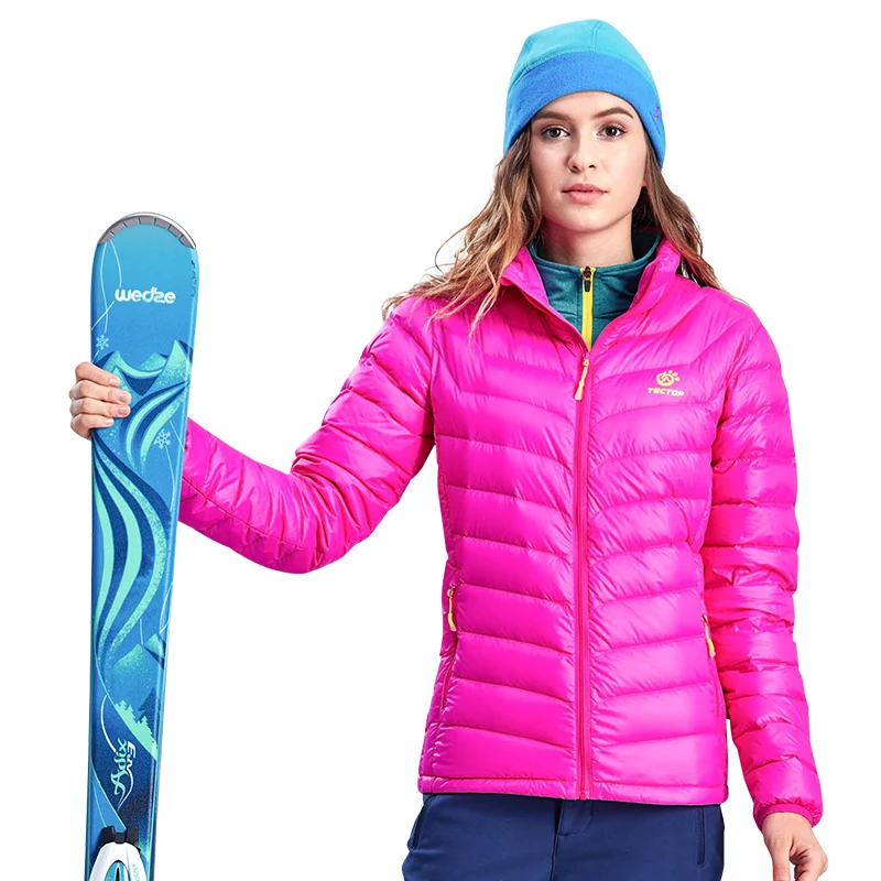 

90% Duck Down Sport Winter Women Sports Windproof Ultra-Light Down Coat Ultra Light Hiking Camping Down Jacket For Women clothes