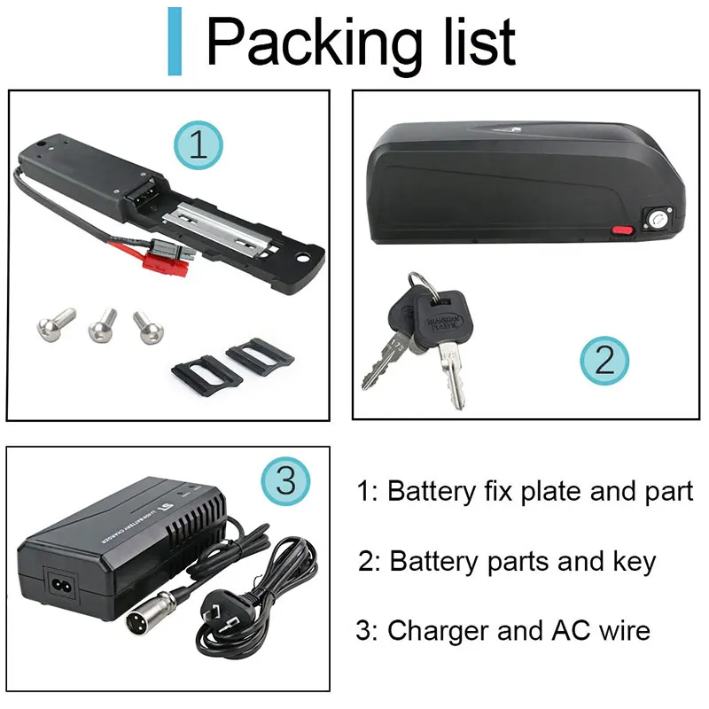 ST 2.5A Charger Hailong plus ebike battery