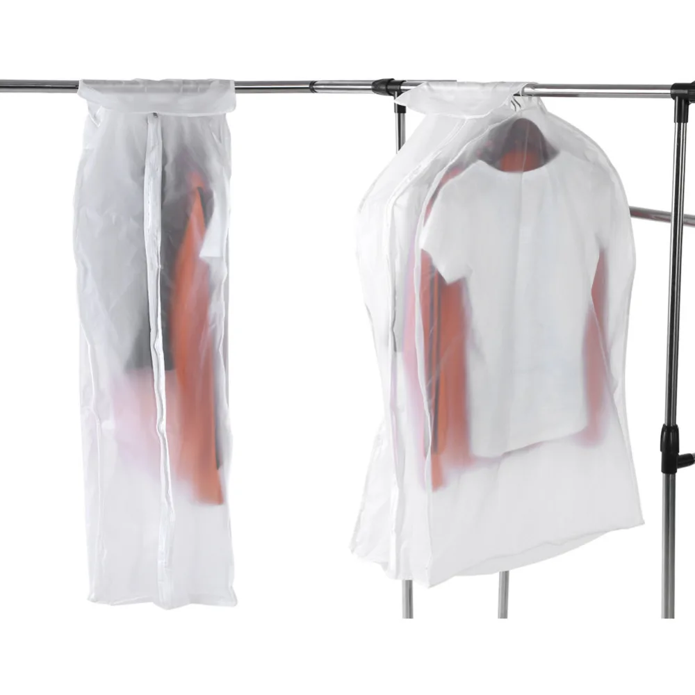 Clothes Translucent Dustproof Cover Protector Wardrobe Hanging