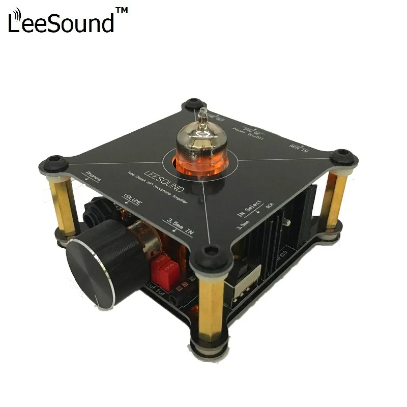 LeeSound TE1 класс A 12AU7 наушники стерео HiFi ламповый усилитель устройства предварительного усилителя