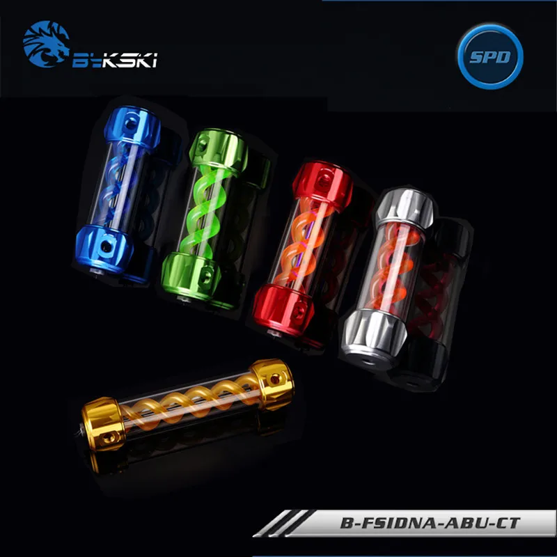 

Bykski T Virus Cylindrical Reservoirs RGB / RBW Lihgitng System DNA Cylindrical Colorful Water Cooling Tanks 190MM or 260mm