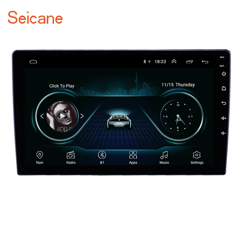 Универсальный Автомобильный мультимедийный плеер Seicane Android 8 1 9 дюймов 2Din для honda vw
