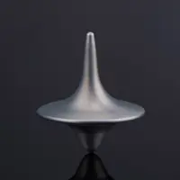 Metal Gyro Great Accurate Silver Spinning Top Hot Movie Totem Print Spinning Top apda7a08 2