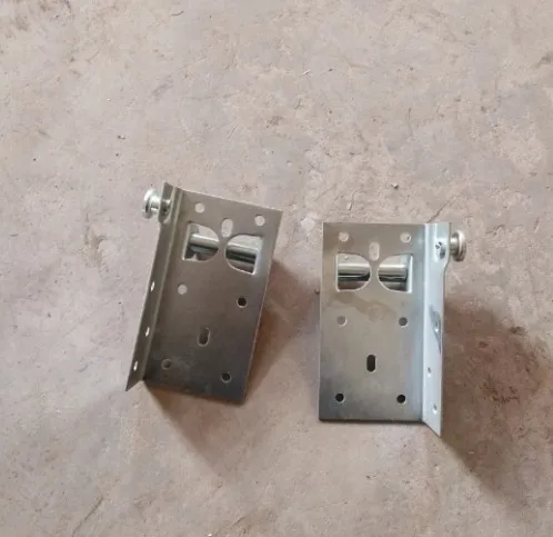 

2PCS Plating Heavy Duty Garage Door Bottom Lift Roller Bracket 11mm Hole BQLZR