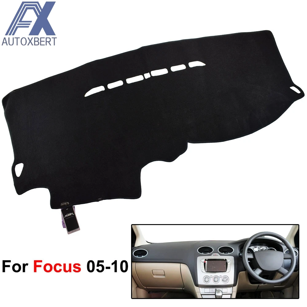 Крышка приборной панели AX Xukey для Ford Focus 2 MK2 2005 2006 2007 2008 2009 2010 2011 Dashmat Dash коврик