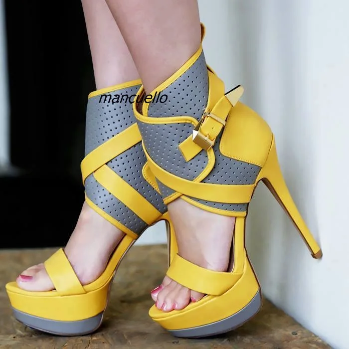 classy high heel sandals