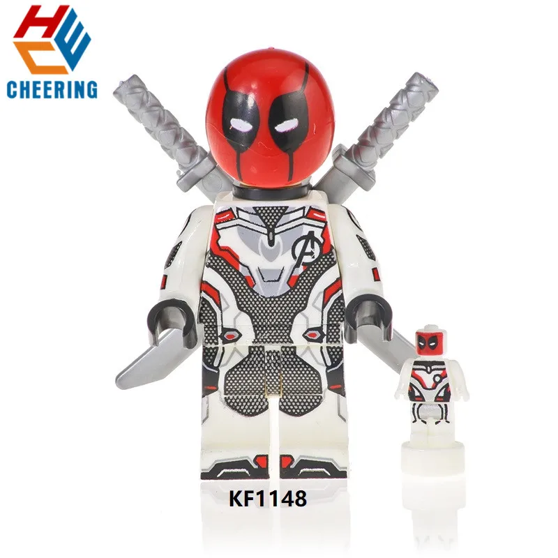 

Single Sale Building Blocks Movie4 INFINITY WAR Spider man Deadpool Venom Antman Figures Bricks Gift Toys For Children KF1148